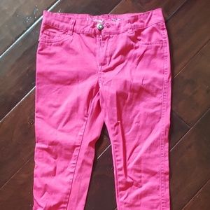 Limited Too Pink Stretch Denim Size 10